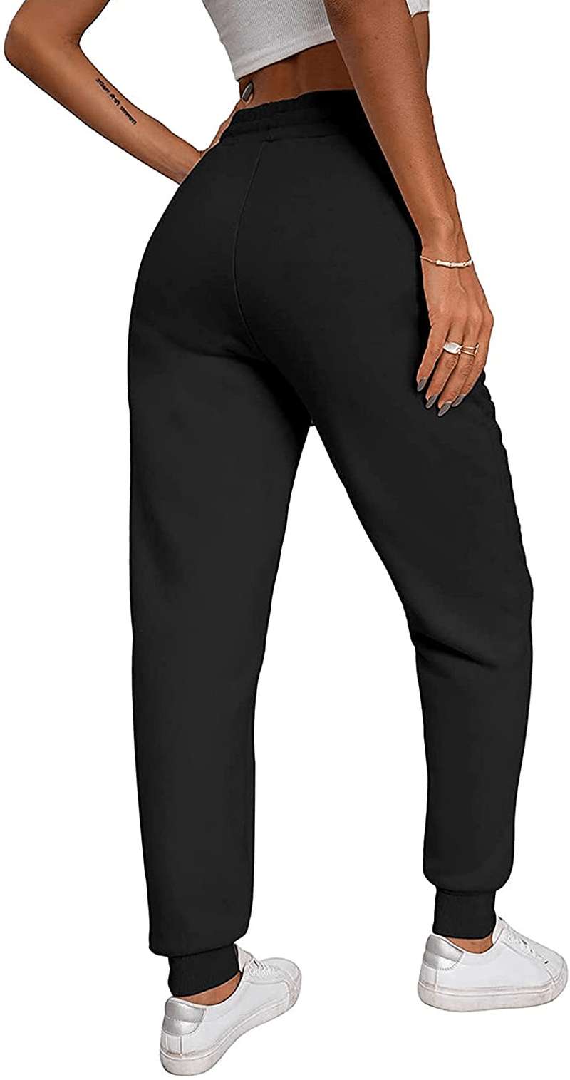 Yeokou Women'S Warm Sherpa Lined Athletic Sweatpants Jogger Fleece Pants Apparel & Accessories > Clothing > Activewear Kylie Max