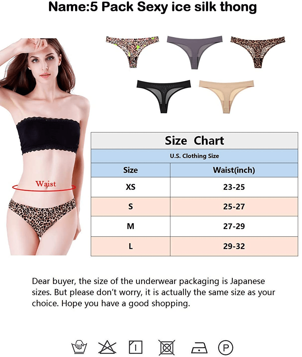 YESUBELU Seamless Underwear Women Half Back Coverage Bikini Sets for Women 4-Pack Apparel & Accessories > Clothing > Underwear & Socks > Underwear YESUBELU