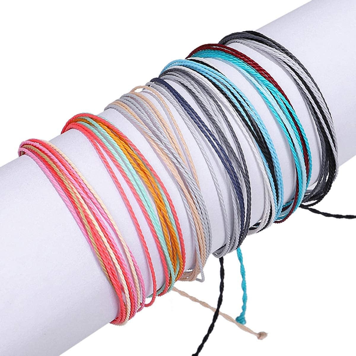 Yfstyle 12Pcs Summer Beach Surfer Wave Bracelets Adjustable Handmade Waterproof Braided String Beaded Anklets Starfish Turtle Infinity Ankle Bracelet for Women Girls Boho Jewelry for Summer-B Apparel & Accessories > Jewelry > Bracelets yfstyle