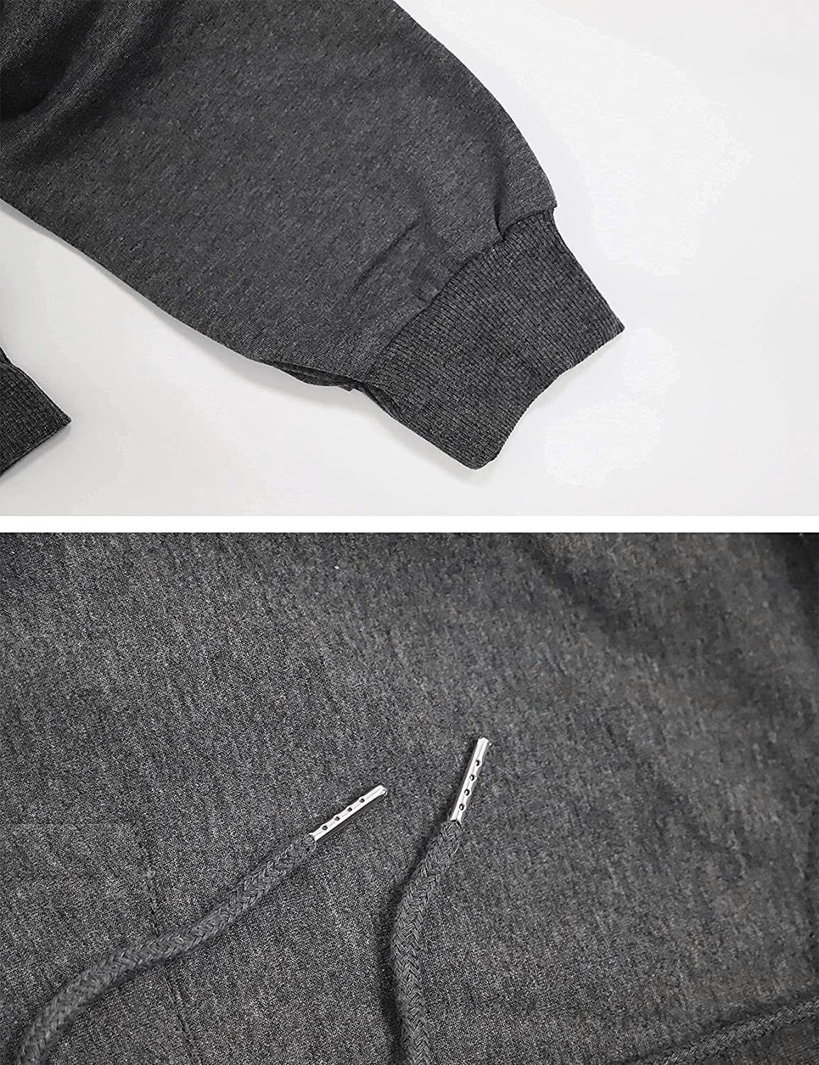 Yimoon Women'S Casual Workout Long Sleeve Crop Tops Zip up Hoodies Sweatshirts Apparel & Accessories > Clothing > Activewear Kylie Max