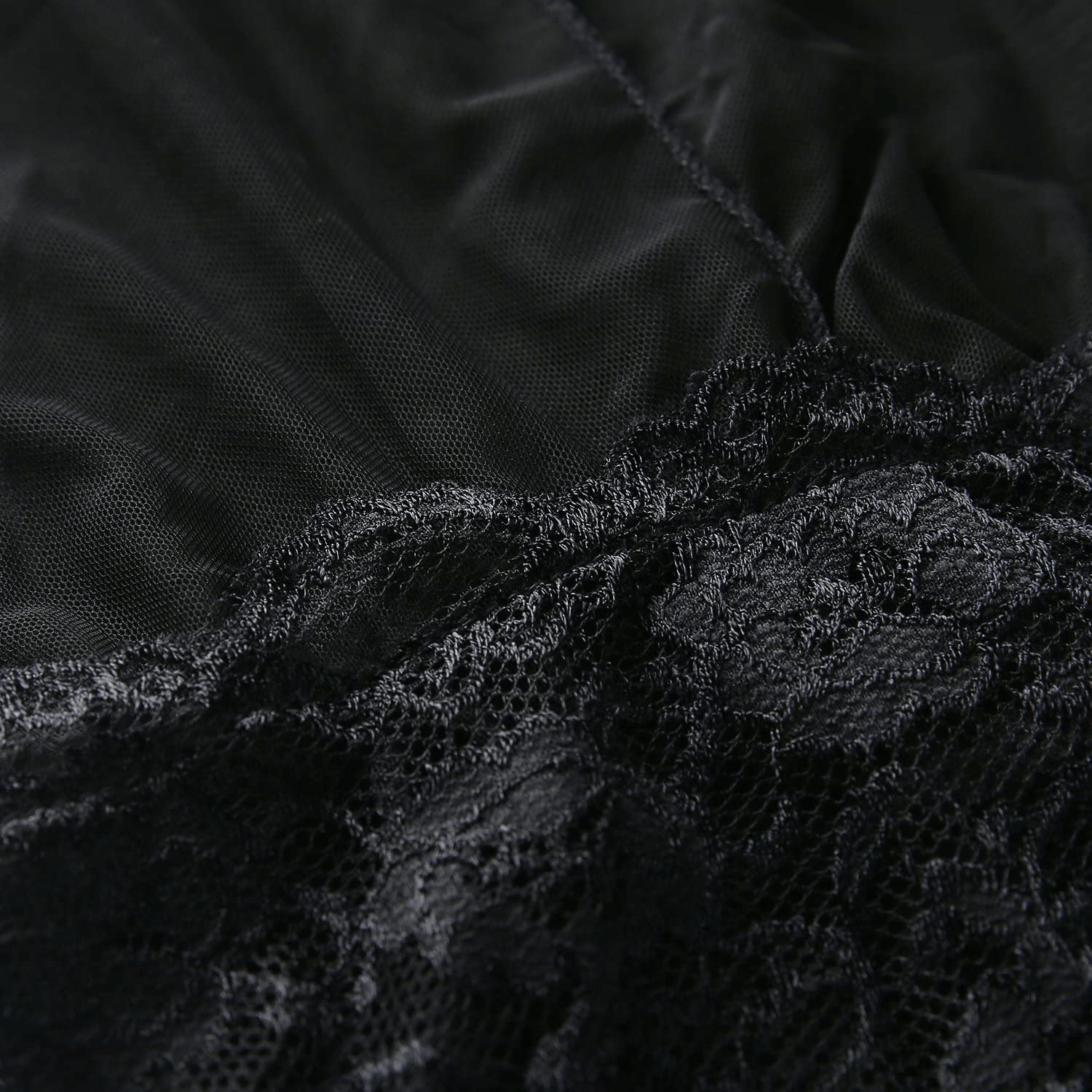 Yinggeli Womens plus Size Lingerie V Neck Lace Sexy Babydoll Sleepwear S-3XL Apparel & Accessories > Clothing > Underwear & Socks > Lingerie Kylie Max