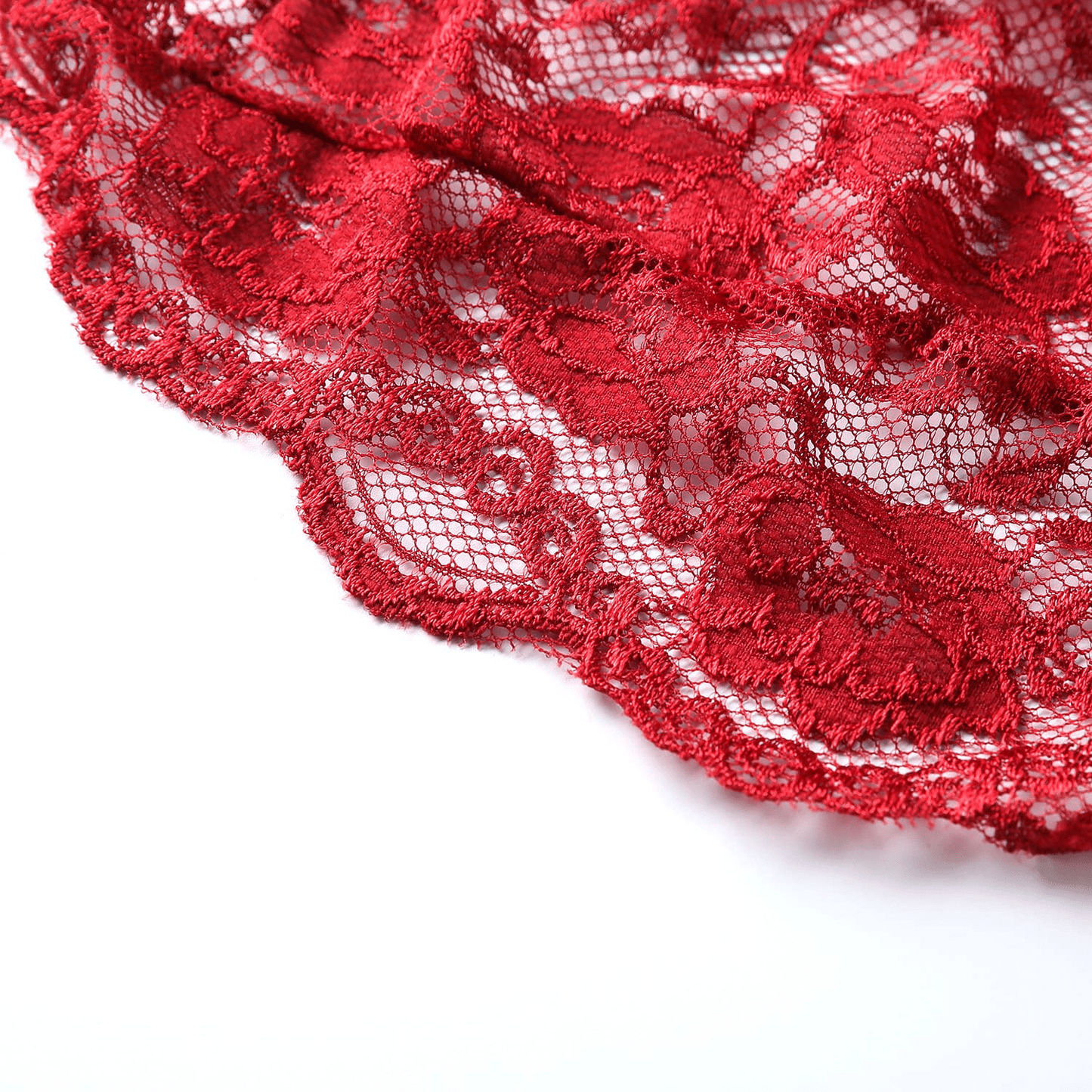 Yinggeli Womens plus Size Lingerie V Neck Lace Sexy Babydoll Sleepwear S-3XL Apparel & Accessories > Clothing > Underwear & Socks > Lingerie Kylie Max