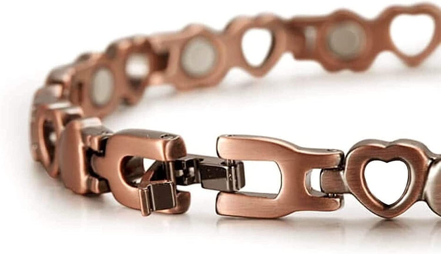 YINOX Copper Ankle Bracelet for Women, Magnetic Therapy Anklet for Arthritis Pain Relief with 12 Magnets Jewelry Gift Apparel & Accessories > Jewelry > Anklets Generic