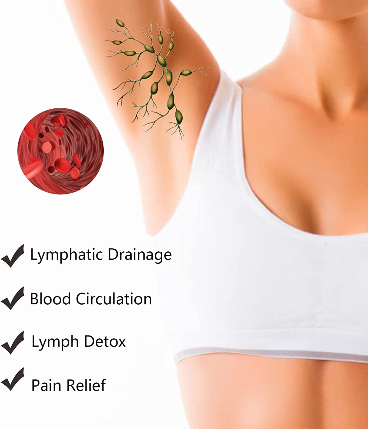 YINOX Ladies Anklet Simple Design Magnetic Stainless Steel Anklet for Ladies Girl Mom 24CM/5MM Apparel & Accessories > Jewelry > Anklets YINOX