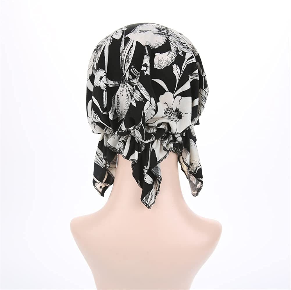 Yiyi Operation Women'S Pre Tied Bandana Turban Head Scarf Chemo Beanie Headwraps Headwear Hair Hair Loss Apparel & Accessories > Clothing Accessories > Headwear YiYi Operation