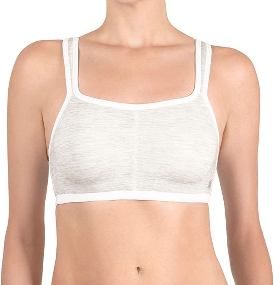 Yogi Women'S Bra Convertible Sports Feather Grey/White / 34DDD