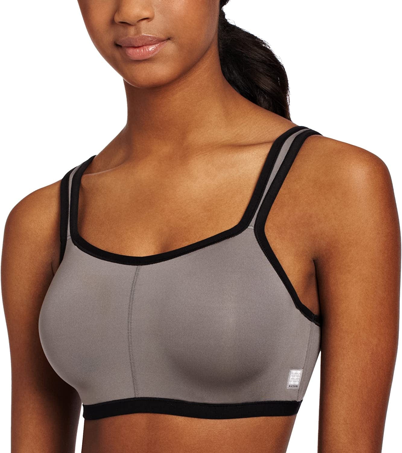 Yogi Women'S Bra Convertible Sports Grey/Black / 38D