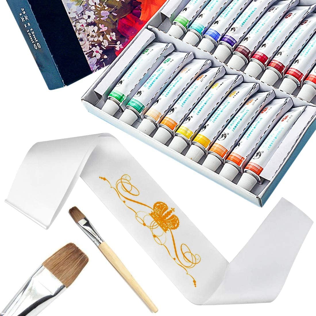 Yolyoo 16 Pack Blank Satin Sash Party Pageant Stain Sash DIY Plain Sash Party Accessory for Wedding, Beauty Pageant, Hen Party, White Apparel & Accessories > Clothing Accessories > Sashes Yolyoo