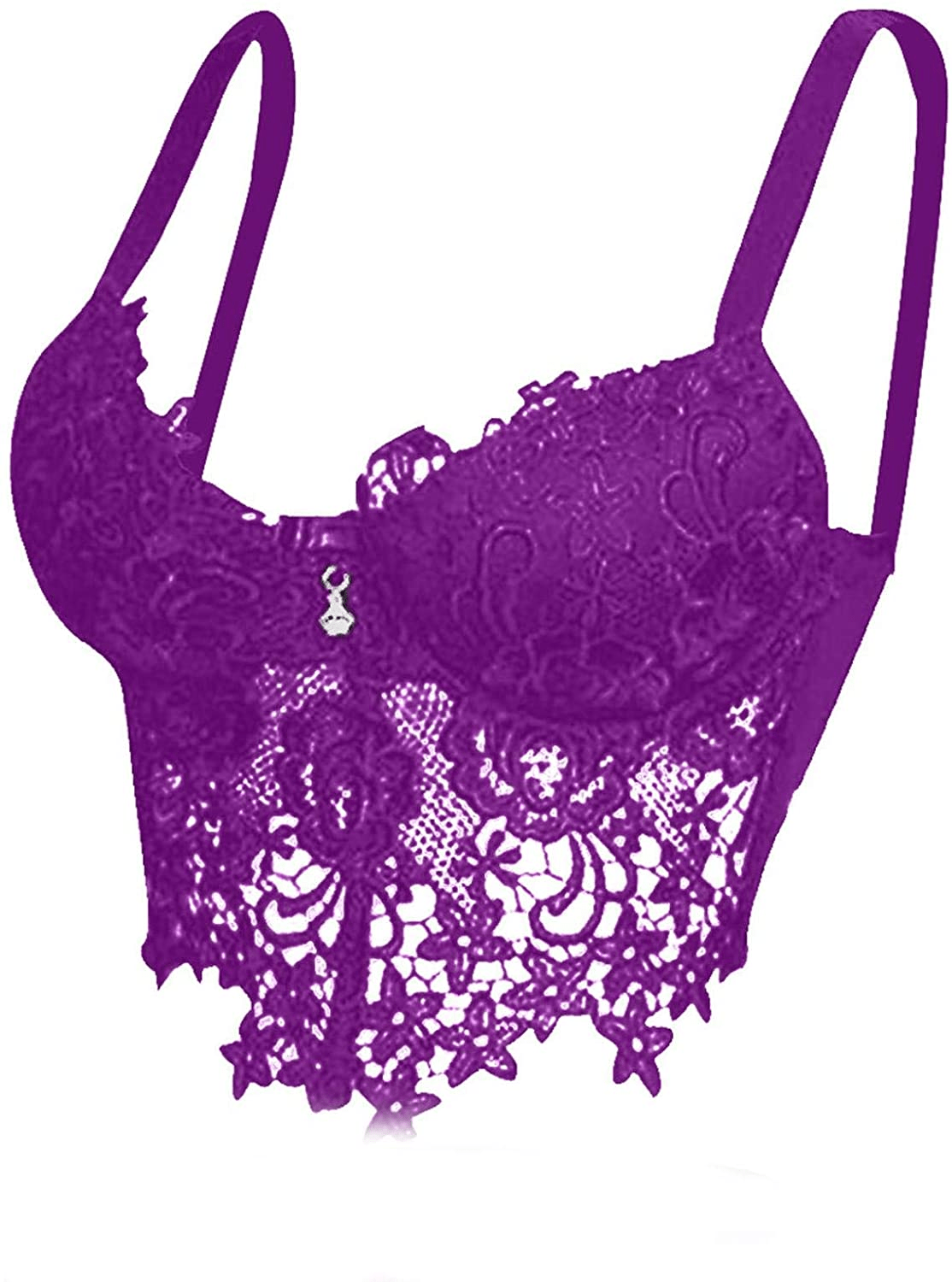 Youmymine Pleated Lingerie for Women Nightgowns Naughty Sleepwear Embroidery Lace Trim Babydoll Chemise Set Apparel & Accessories > Clothing > Underwear & Socks > Lingerie Youmymine&01