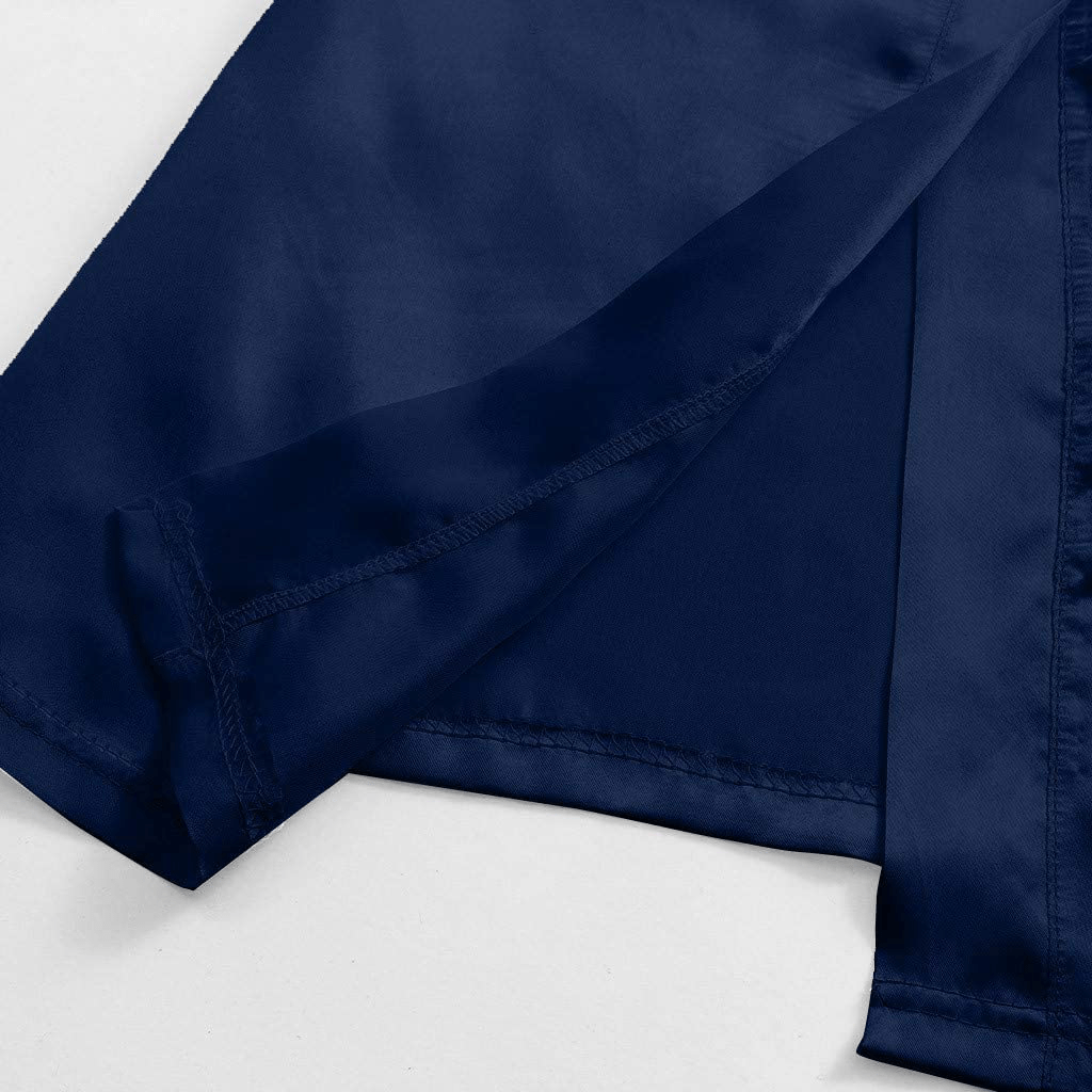 Youmymine Toddler Baby Kids' Satin Kimono Robe Bathrobe Nightgown Sleepwear for Spa Party Wedding Birthday Apparel & Accessories > Clothing > Sleepwear & Loungewear > Robes Kylie Max