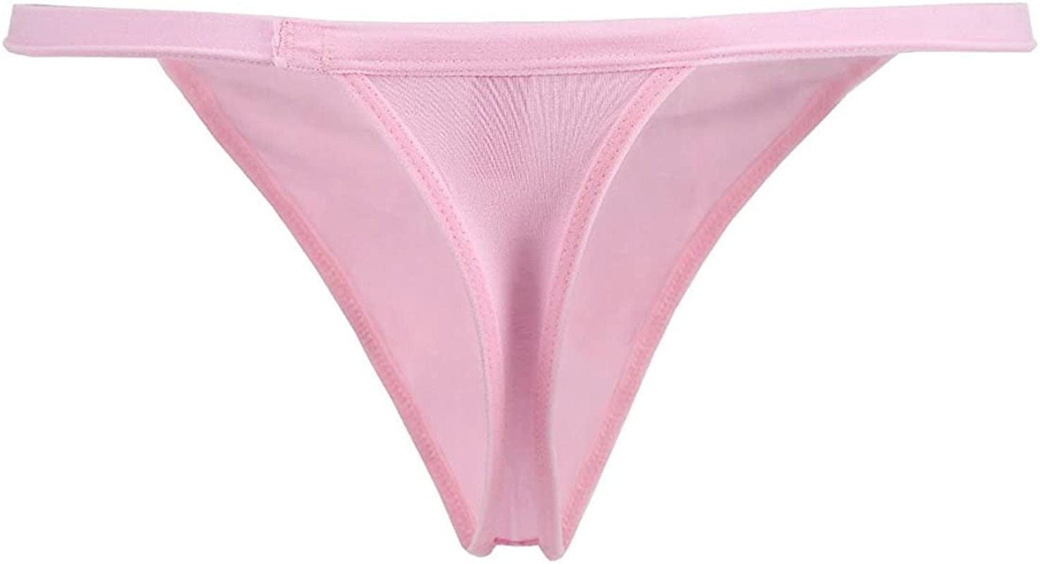 YOYI FASHION Women Cotton Low Rise Soft Breathable T-Back G-String Thong Panties Multi Packs