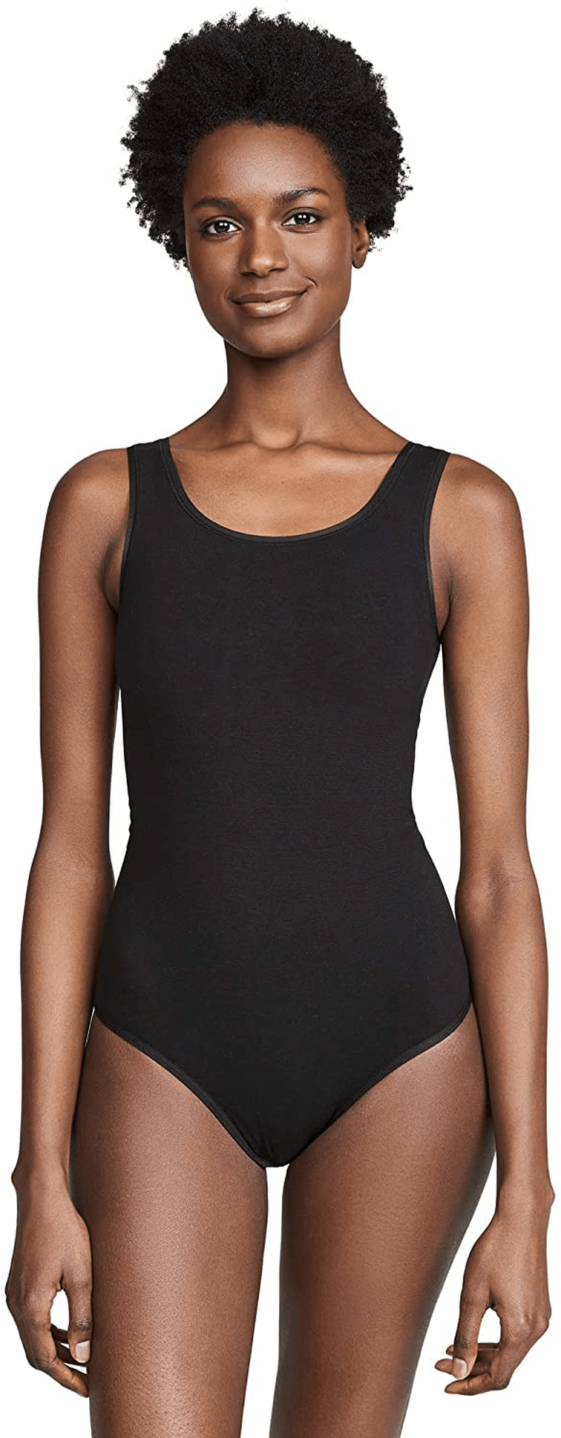Yummie Women's Ruby Seamless Everyday Shaping Bodysuit Apparel & Accessories > Clothing > Underwear & Socks > Lingerie Yummie Black Medium-Large