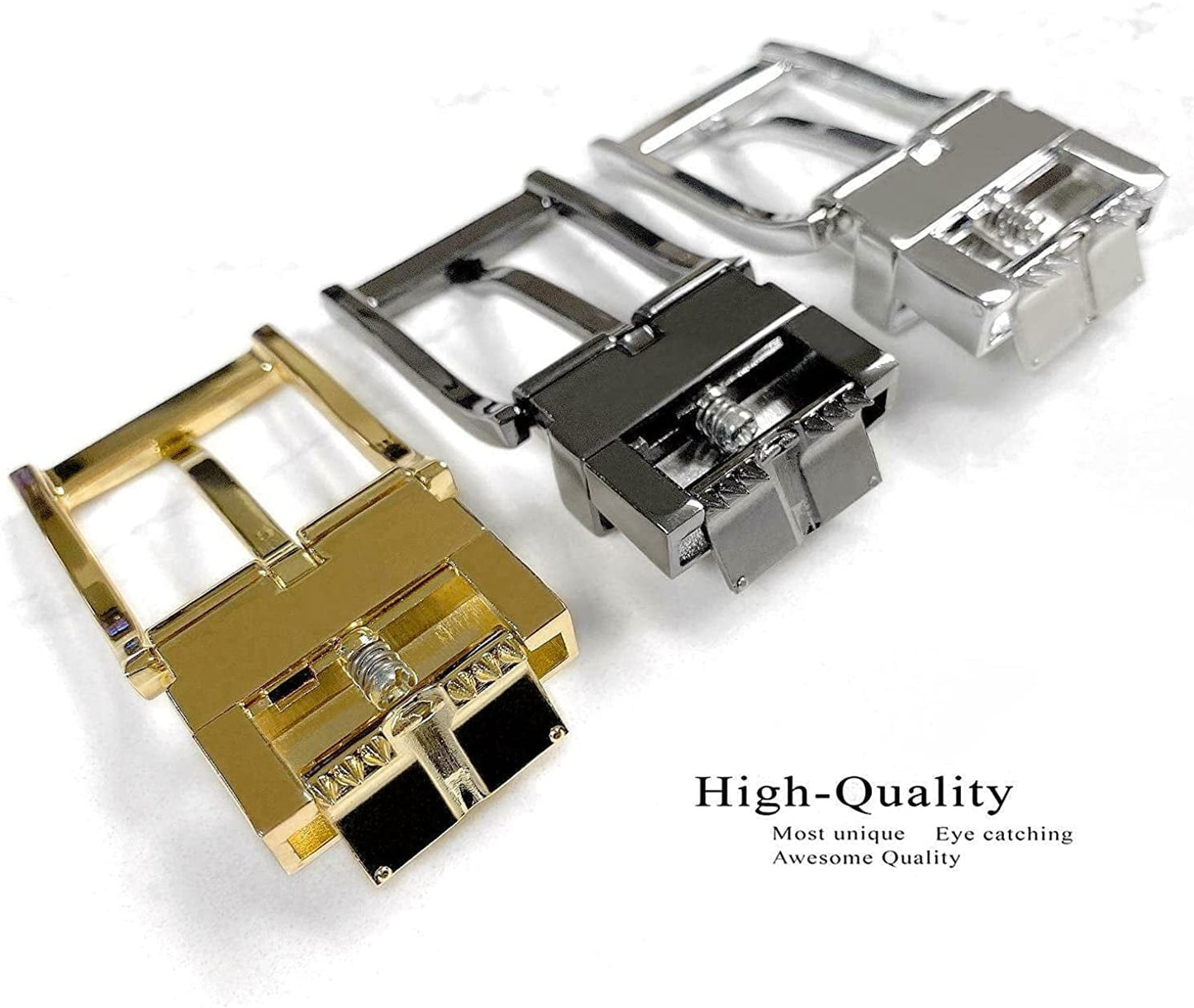 Z32278R Simple Classic Polished Reversible Belt Buckle Fits 1-1/4" Wide Belt Strap Apparel & Accessories > Clothing Accessories > Belt Buckles Belts.com