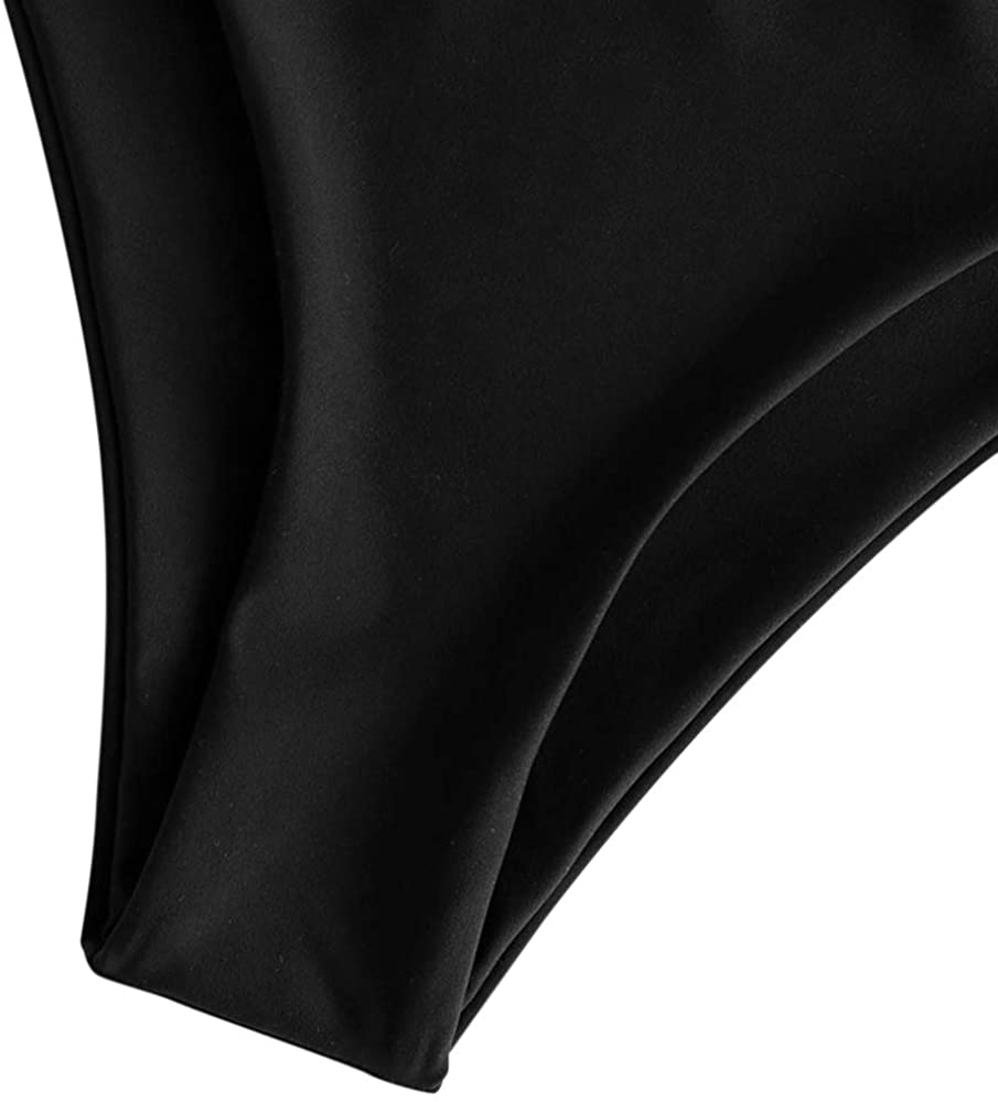 ZAFUL Women Braided Straps Lace up Contrast Bikini Set Bralette Swimsuit Flower Bathing Suit Cross Low Waist Swimwear  Kylie Max