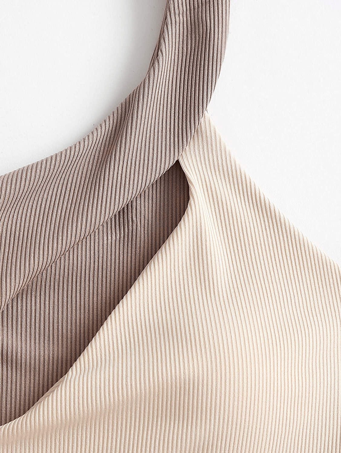 ZAFUL Women'S One Shoulder Ribbed Bikini Colorblock Cutout One-Piece Swimsuit Swimwear Apparel & Accessories > Clothing > Swimwear Kylie Max