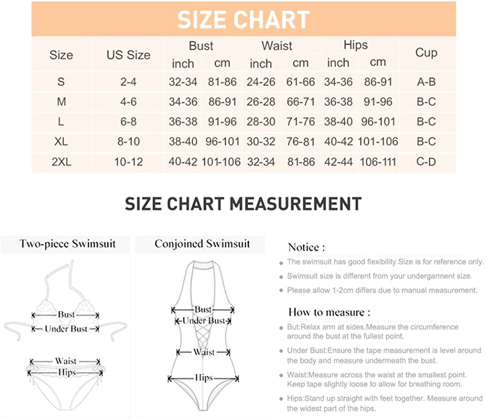 ZAFUL Women's Wide Straps Padded Bandeau Bikini Set Apparel & Accessories > Clothing > Swimwear ZAFUL