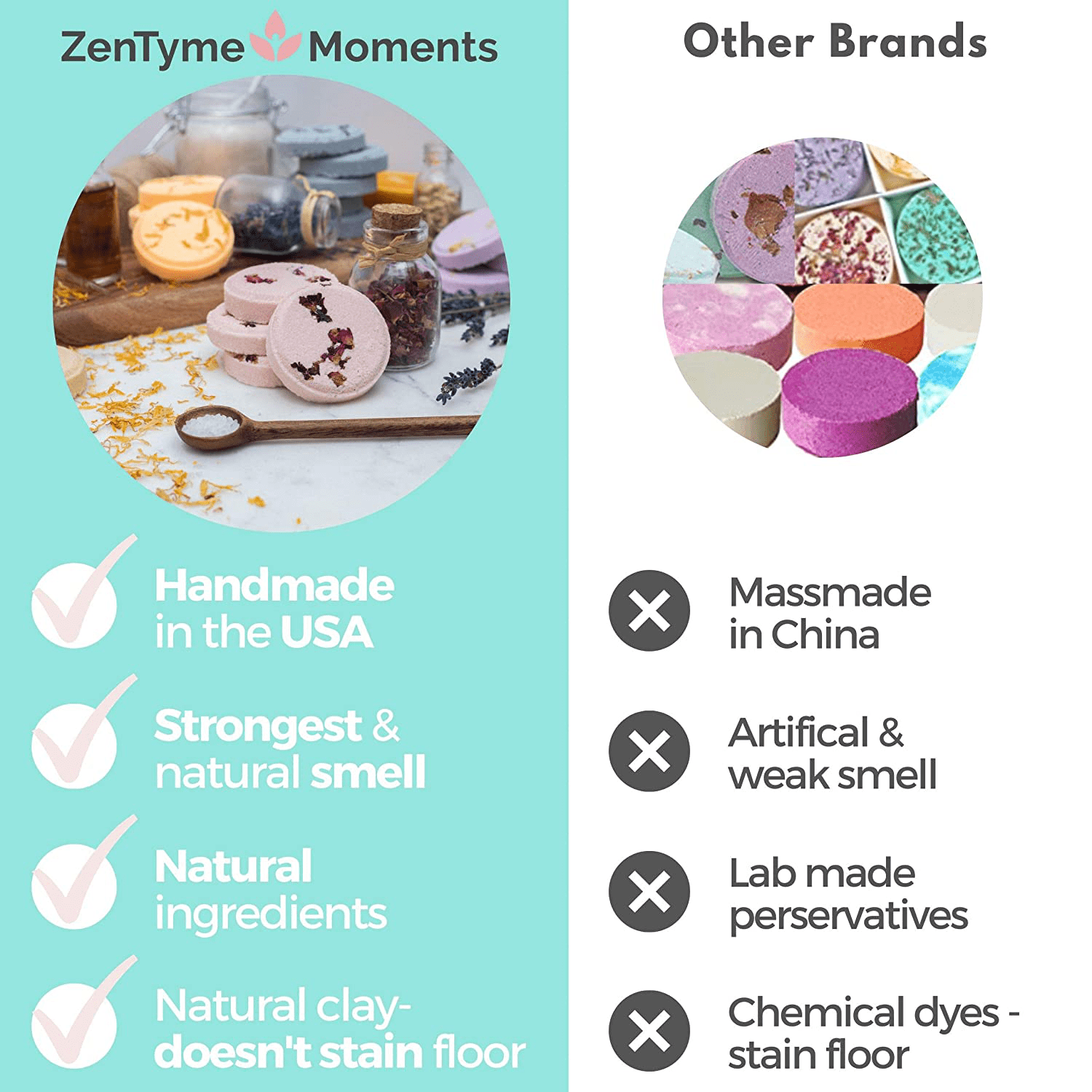 ZenTyme Moments Shower Steamers Aromatherapy Gifts for Women Who Has Everything, Shower Bombs with Essential Oils for Stress Relief, Unique Relaxation Gifts for Moms Birthday, Great Spa Gift for Women Arts & Entertainment > Party & Celebration > Gift Giving KANDOONA