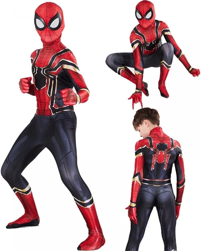 ZERBAY Superhero Halloween Costume Superhero Costume Suits Cosplay Bodysuit Costumes for Kids