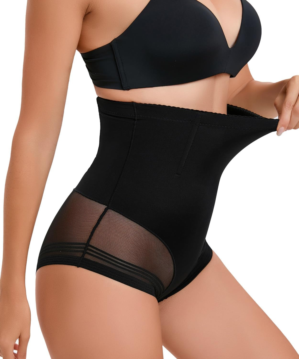 Dulchany high-waisted shapewear underwear front view