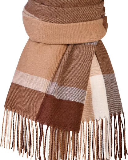 Pleneal Scarf for Women,Soft Chenille Winter Scarves, Womens Warm Thick Scarf for Cold Weather