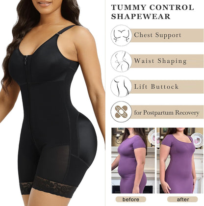 Butt lifting shapewear showing back panel support