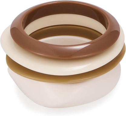 Acrylic Resin Bangles Bracelets for Women Wide Irregular Geometric Wristband Statement Bracelet Punk Chunky Acrylic Resin Bangle