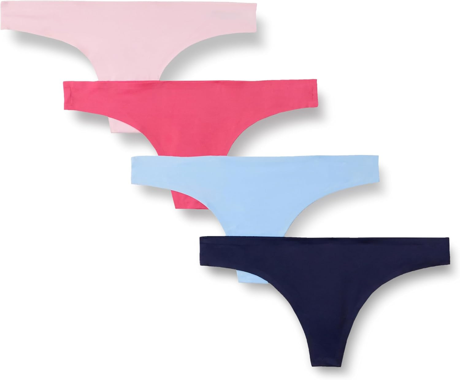 Amazon Essentials seamless thongs neutral colors display
