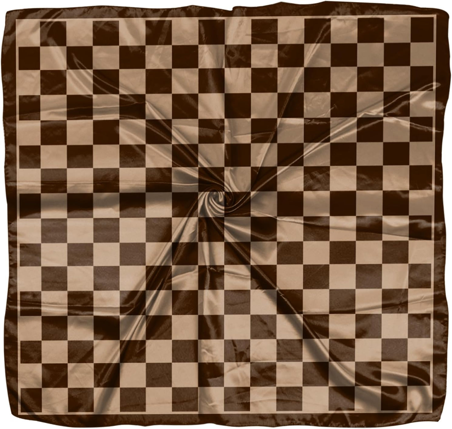 Scarf Silk Feeling Square Satin Head Hair Scarf Wrap 27.5 Inches Headwear Aesthetic Cute Decoration Women Girls