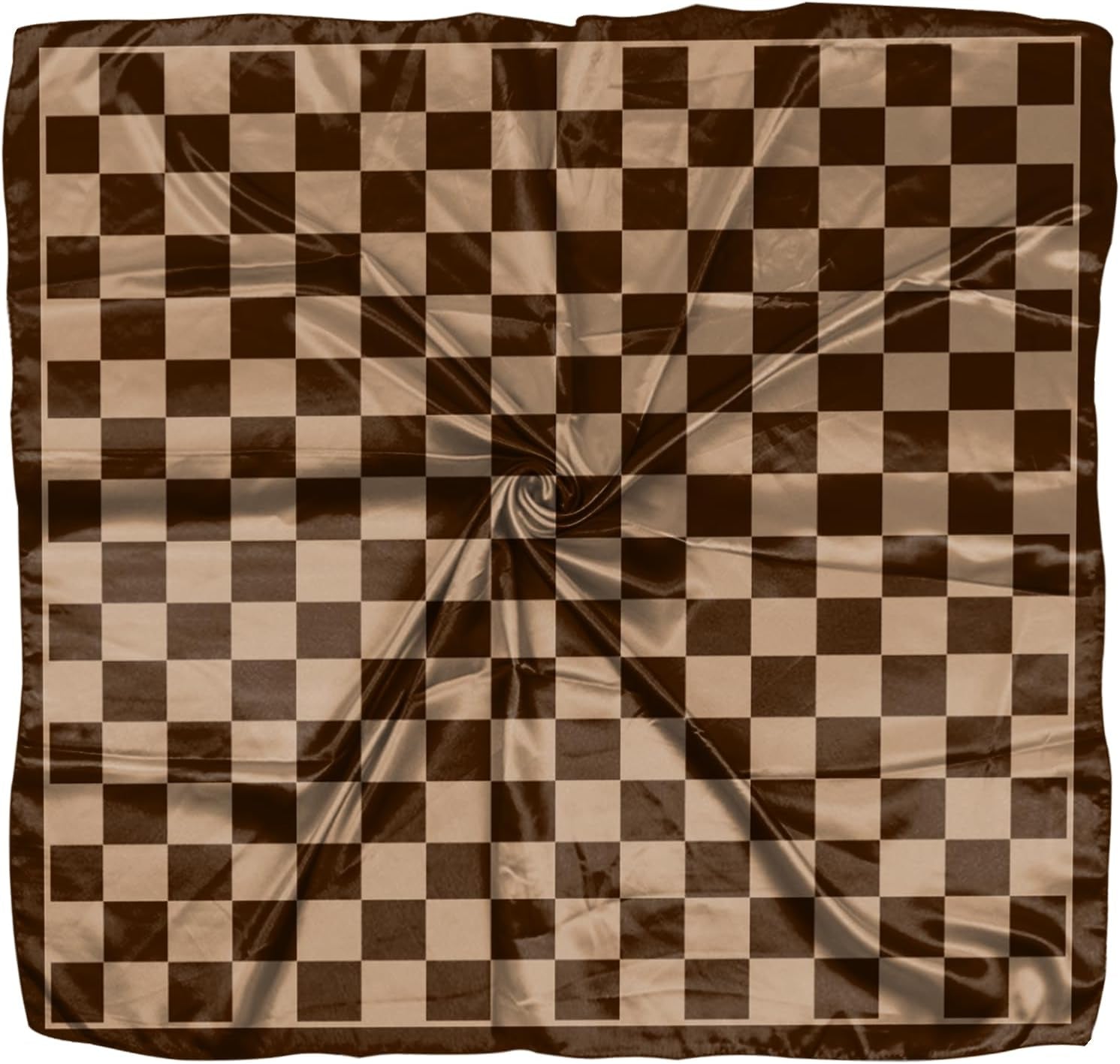 Scarf Silk Feeling Square Satin Head Hair Scarf Wrap 27.5 Inches Headwear Aesthetic Cute Decoration Women Girls