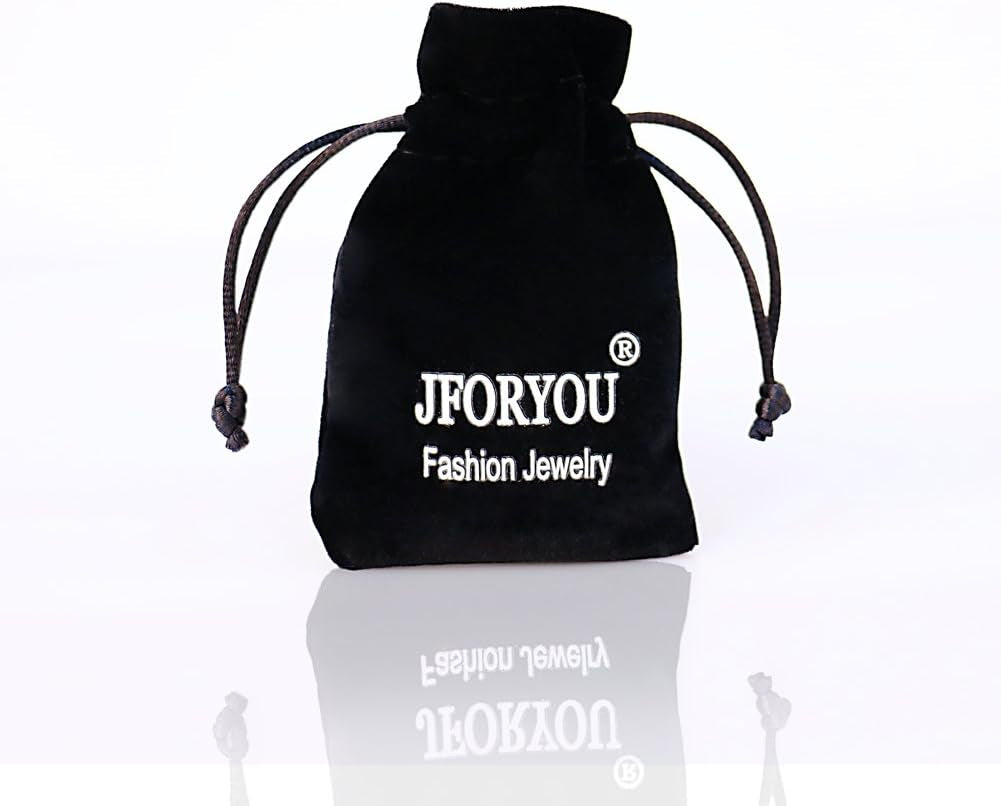 JFORYOU Belly Button Rings Stainless Steel 14G CZ Opal Navel Rings Barbells Women Girls Belly Piercing Jewelry