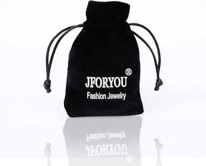 JFORYOU Belly Button Rings Stainless Steel 14G CZ Opal Navel Rings Barbells Women Girls Belly Piercing Jewelry