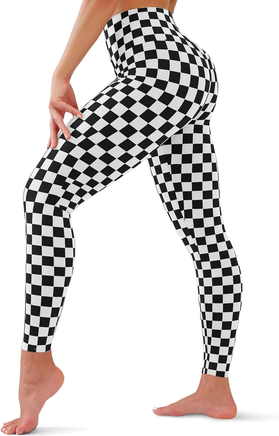 High Waisted Leggings for Women - Tummy Control Yoga Pants for Workout Running Athletic Women'S Leggings plus Size