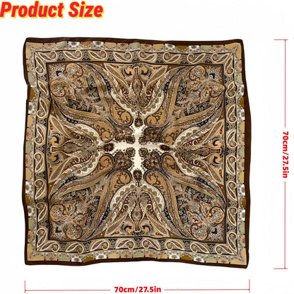 Satin Head Scarf Silk like Hair Scarf Stain Bandana for Women Hair Scarves Accessories Lightweight Fashion Wrap Neck Silk