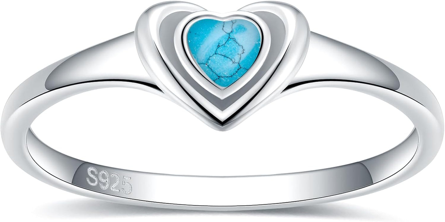 Love heart Claddagh ring Christmas gift for women friends