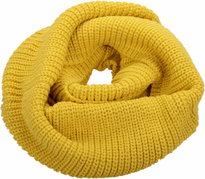 NEOSAN Womens Thick Ribbed Knit Winter Infinity Circle Loop Scarf