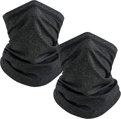 TICONN Neck Gaiter Face Cover Scarf, Breathable Sun & Wind-Proof for Skiing Fishing Hiking Cycling