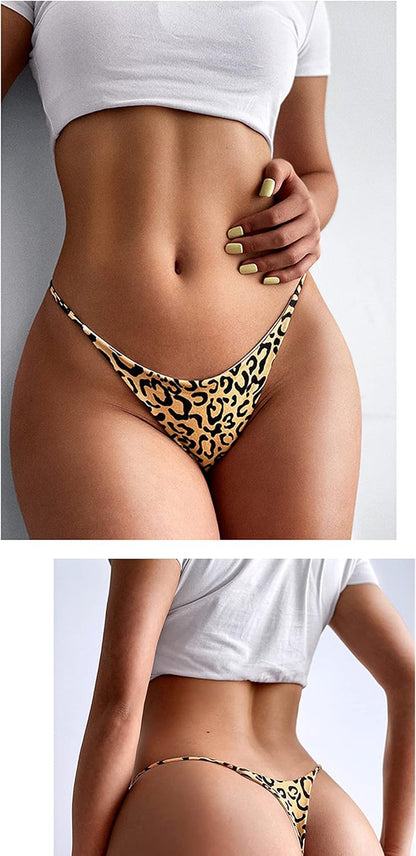 Aogda breathable cotton thong underwear comfort fit