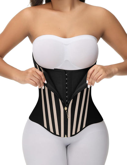 SHAPSHE postpartum belly band waist trainer flat lay