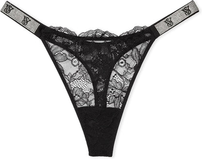 Victoria'S Secret Women'S Very Sexy Shine Strap Thong Underwear, Panties for Women (XS-XXL)