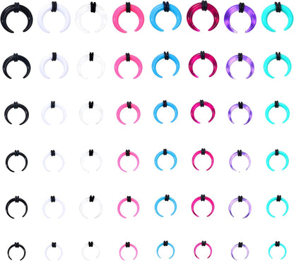 YADOCA 48 piece septum stretching kit with all gauges