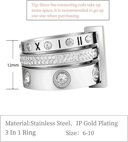 Close-up of brilliant cubic zirconia stones in gold setting