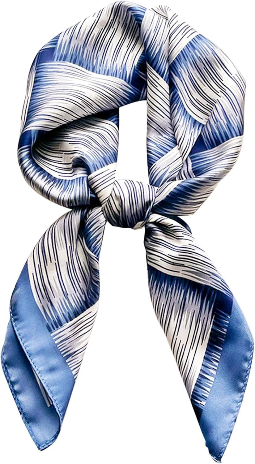 Satin Bandanas Head Scarf for Women Hair Scarves Accessories Lightweight Fashion Wrap Neck Silk Sleeping Headscarf