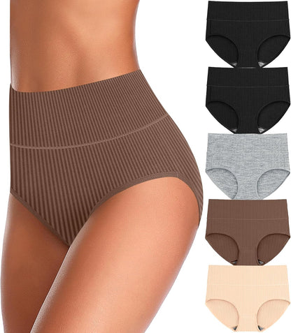 UMMISS tummy control briefs in multiple color options displayed
