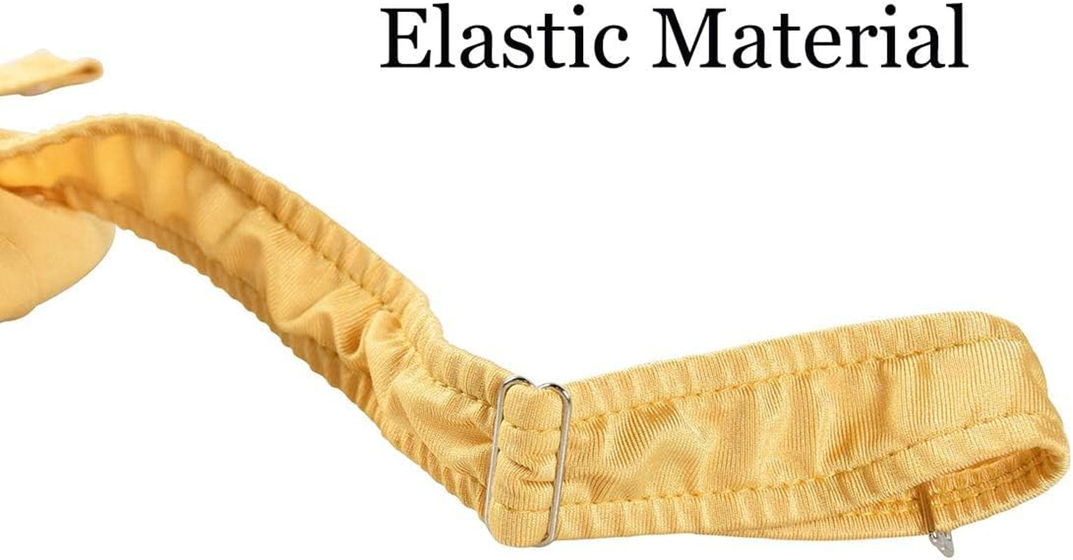 Men's funny holiday thong underwear stretched display