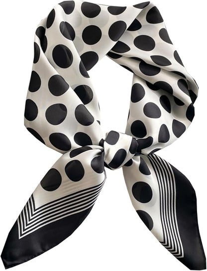 Neck Scarf for Womens Silky Head Scarves Hair Bandanas Square Scarf Fashion Accessories Lightweight