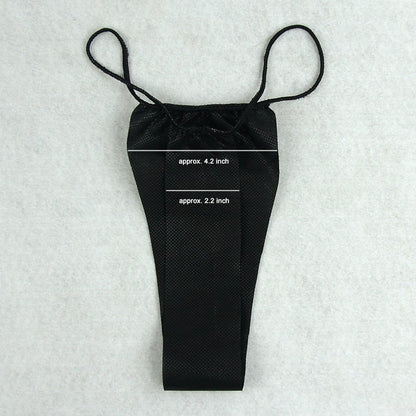 Disposable thong panties ideal for spa salon and waxing treatments