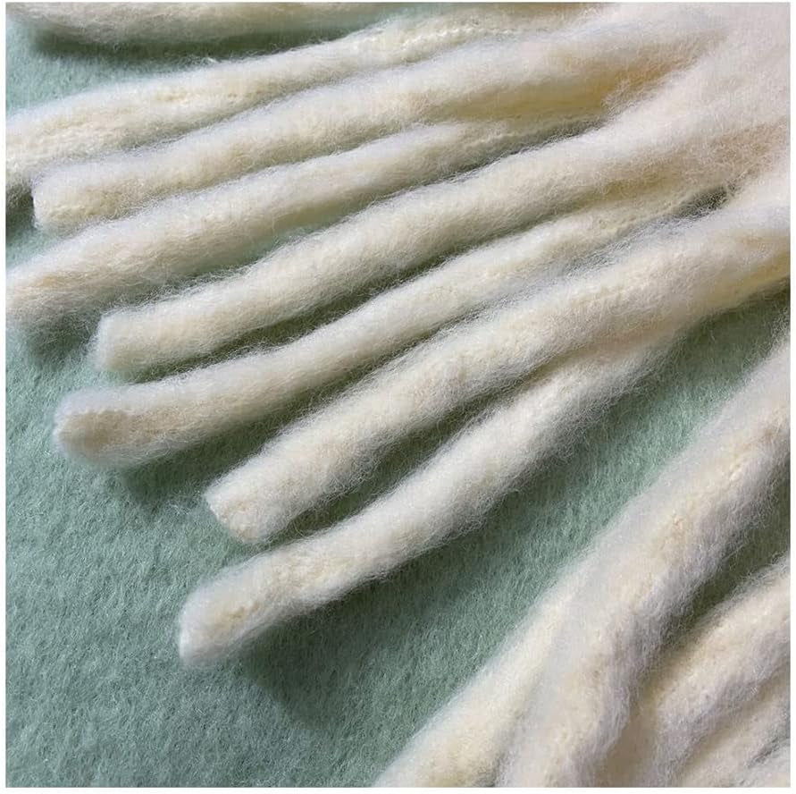 Large Chunky Scarf Oversized Fluffy Scarves Blanket Big Wool Thick Winter Warm