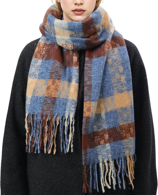 Winter Scarf for Women, Fashion Long Blanket Scarf Soft Feel Women'S Scarves & Wraps