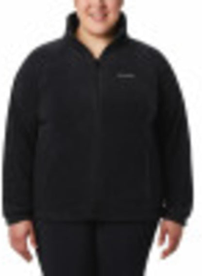 Interior drawcord detail on Columbia women's fleece