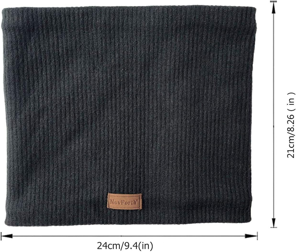 Novforth Winter Neck Warmer Men Ski, Neck Gaiter Face Scarf Women, Fleece Scarf for Men Gaiter Mask, Thick Windproof Scarves